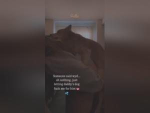 Bestial sex with dogs