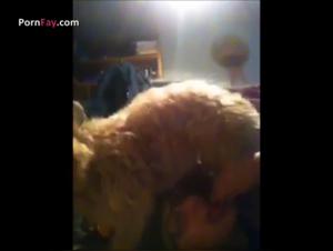 Teenage girl and her dog: a shocking beastly video