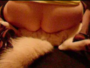 Hure befriedigt ihren Hund - Kanin Passion XXX