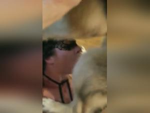 Bestial Encounter: Woman and Dog