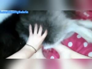 Whore gets fucked by her dog