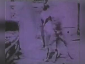 Vintage housewife and her dog: a zoophilia video not to be missed