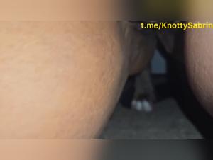 Black Threesome Dog