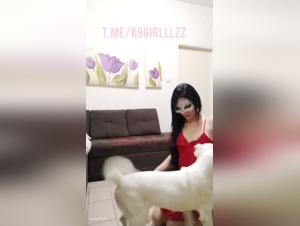 Perro devora a Milly red_baby_doll