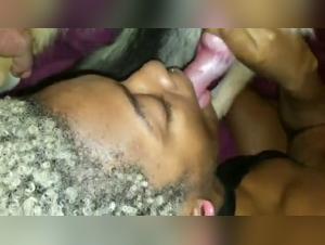 Submissive woman and her dog: an extreme zoophilia video