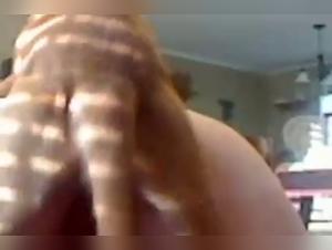 Naughty moments with a dog