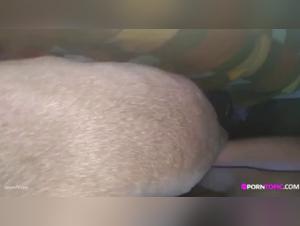 Latina and her dog: a beastly and exciting video