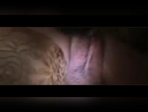 Intense zoophilia scene with a dog and a woman