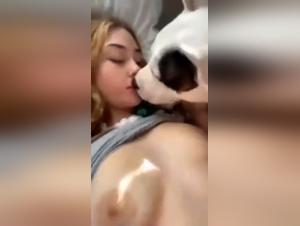 Hund fickt in homemade Videos