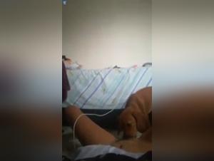 Bestiality with a teen and her dog