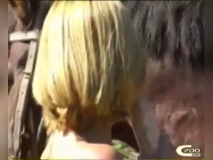 Milly Fucked by Wild Horse
