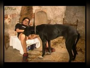 Bestial sex with a nerd and his partner Ninfeta