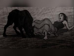 Fears of the Night (2007) - The Aristocrat with Dogs (Blutch)