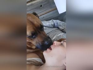 Forbidden Connection: A Woman and Her Dog