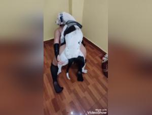 Bestial encounter with an experienced milf