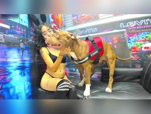 Martina con Perros