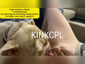 moment of canine ecstasy