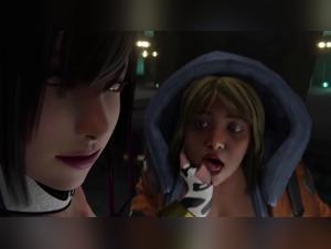 escapada salvaje: esposa 3d y bestia