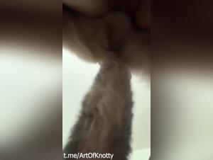 Rote Haarige fickt Hund