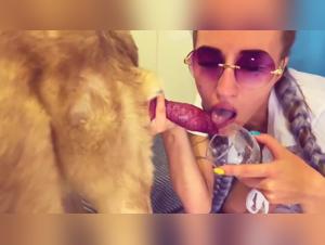 Sonya in a shocking bestial encounter