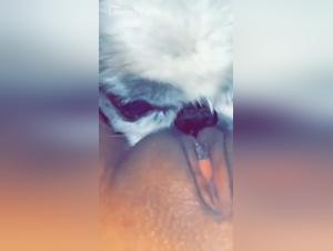Bestiality sex video: dog licks passionately