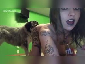 Bestiality and Zoophilia: A Woman and Her Dog in an Exciting Video