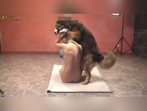 Sabine and her bestial experience