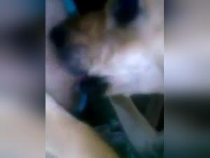 Bestiality: A woman and her dog