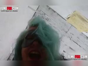 Submissive and naughty abandons herself to her dog