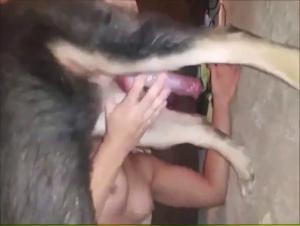 Teenage girl and her dog: a shocking bestiality video