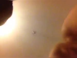 Chubby woman and dog: a beastly encounter