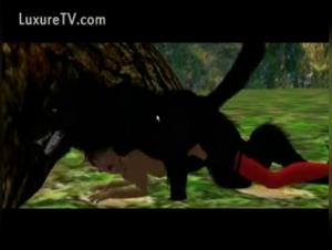 The Bad Wolf and the Naughty Dog: A Story of Extreme Bestiality Sex