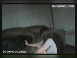 Extreme Bestiality with Sexy Rottweiler Doggy Doll and Cock