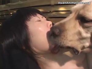 Dog Sex Video: Watch this Girl Kiss and Have Sex with Her Dog