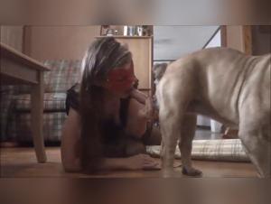 Woman and Bulldog: A Unique Intimate Relationship
