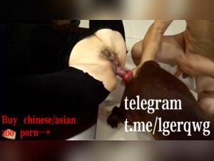Swingers party with women and dogs in China