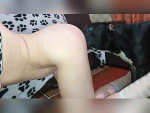 Wild Sex with Blonde Dog Destroyer