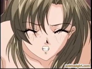 Zoophile cartoon: a milf and her dog