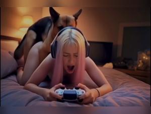 Baise Chien Gamergirl AI