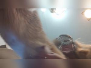 fille russe sexe chien live