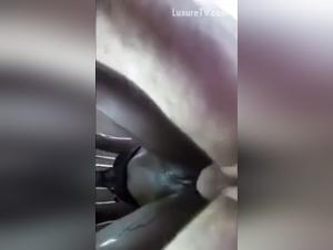 black slut ravaged by a savage dog