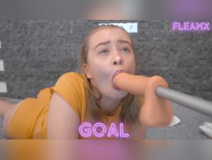 Deepthroat Dildo Compilation: An Extreme Zoophile Experience