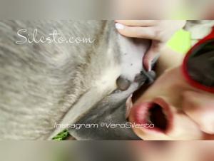 Veronica Silesto in a shocking and exciting zoophilia scene