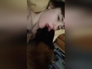 Hund vögelt in heißem Makeout