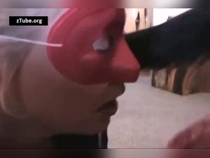 Deepthroat with a dog: an intense bestial experience
