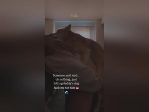 Female Prostitute and Her Dog: A Bestial Taboo Romance