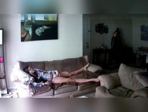 Woman and Cat: A Sensual and Bestial Encounter