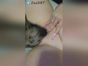 jeux sexuels chien adolescente