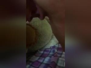 Forbidden meeting with a dog: an intense bestiality video