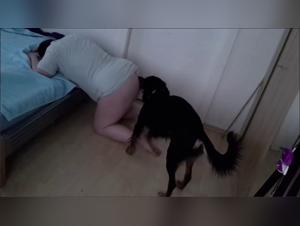 dog sex with mom, taboo homemade footage